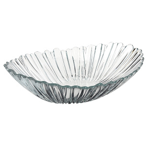 AVRORA Блюдо овальное 33х26см PASABAHCE прозрачное стекло 000000000001108491