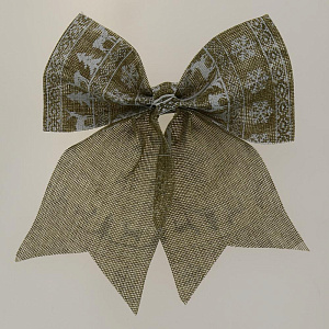 Новогоднее украшение БАНТ Олени из полиэстера / 18,5x21,5см арт.80838 000000000001191258