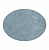 Салфетка сервировочная 45x32см DE'NASTIA с потертостями овал синий ПВХ 000000000001214108