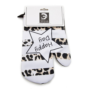 Варежка Этель Love Life Happy 26х16см 100%пэ 4485852 000000000001200836