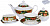 Набор чайн16шт чашка/блюдце/чайник/сахарница/подставка подарочная упаковка фарфорМаркиза122-05016 000000000001197843