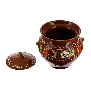 Горшок для запекания Вишенка, 0.5л, керамика 000000000001135060