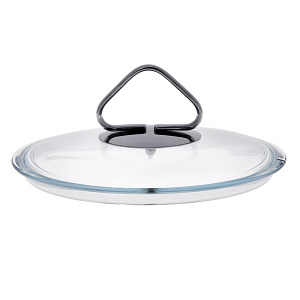 Кастрюля 1,5л Гурман-Стекло, тройное теплораспределительное дно, нержавеющая сталь, 220315 000000000001008067