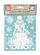 Оконное украшение Снежный мишка из ПВХ пленки (крепится посредством статического эффекта) с раскраской на картонной подложке / 15,5x 000000000001191196