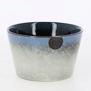 Салатник 12,8см LUCKY Градиент голубой/бежевый керамика 000000000001211771