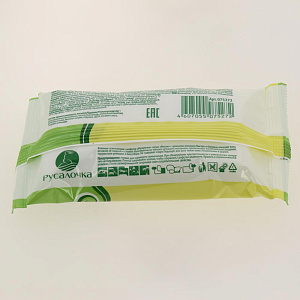 САЛФЕТКИ влажные VISAGE освежающие с ароматом ромашки 15 штук 075272 000000000001199166