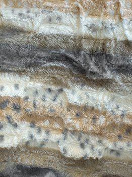 Плед меховой DE'NASTIA Шиншилла 200х220см 100%Полиэстер T740022 000000000001109575