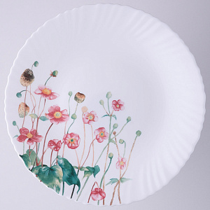 Набор столовой посуды 18 предметов FARFORELLE Полевые цветы стеклокерамика 000000000001211311