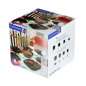 Столовый набор Authentic Noir Luminarc, 19 предметов 000000000001061010