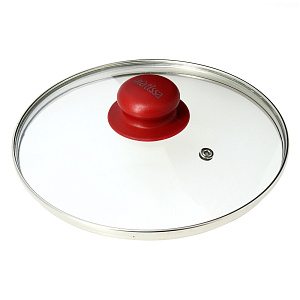 Крышка 20см MATISSA с металлический ободом стекло 000000000001113479