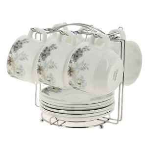 Набор чайный 12 предметов LADINA REGULAR металлическая подставка опал 3519 000000000001200739