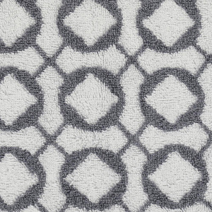 Полотенце 50х90см CLEANELLY Ромбус Плотность махровое 460гр серое пестроткань 100% хлопок 000000000001206882