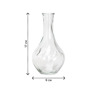 Ваза 17см Casse прозрачная стекло 000000000001224297