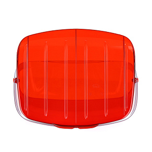 Малая хлебница Кристалл Idea, красный 000000000001129728