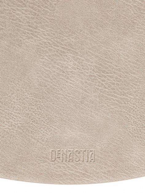 Салфетка сервировочная 45x32см DE'NASTIA с потертостями овал серый ПВХ 000000000001214107