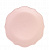 Тарелка обеденная 26см DE'NASTIA Romeo розовый матовый керамика 000000000001216772