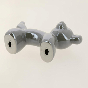 Фигура декоративная "Медвежонок" светлосерый 10х7см R011180 000000000001200335