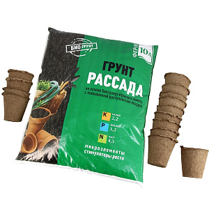 Почвогрунт Рассада-Фермер 10л. 000000000001151437