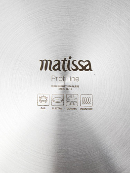 Сковорода 24см MATISSA нержавеющая сталь 000000000001227369