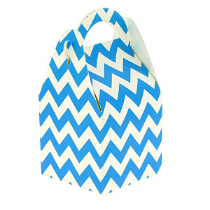 Коробка средняя 10х20см 6шт голубая полоска R010047 000000000001174067