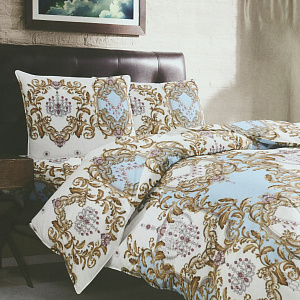 Комплект постельного белья 2-спальный LUCKY Жемчуг розовый 50х70 пододеяльник 175х215см простынь 200х220см наволочки 50х70см-2шт поплин 100% хлопок 000000000001212760