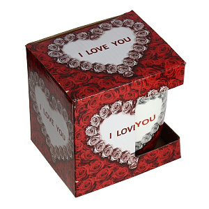 Кружка Сердце из роз Matissa, 360мл 000000000001139622