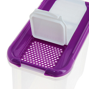 Банка для сыпучих продуктов Krupa Giaretti, 1л, пластик 000000000001153977