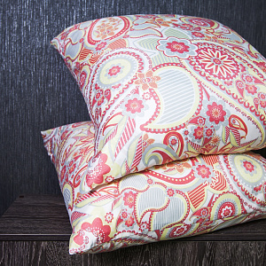 Комплект постельного белья 1,5спальный DE'NASTIA Восточные кружева микрофибра (70х70см-2шт) 100%Полиэстер C010402 000000000001118976