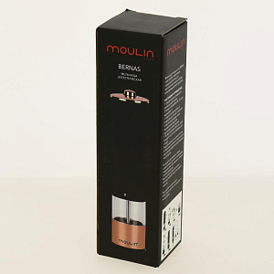 Мельница для перца и соли MOULIN VILLA Bernas нержавеющая сталь PMB-C 000000000001189962