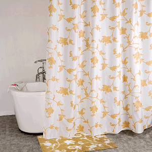 Штора для ванной комнаты, 200*200 см, полиэстер, elegant gold, IDDIS, SCID131P 000000000001161411