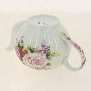 Набор чайный (13) 6 чашек 250мл+6 блюдец+чайник 1000мл, подар.уп ,CM-F13-SGB-029 000000000001170027