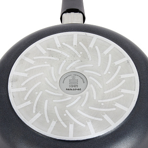 Сковорода 26см НЕВА МЕТАЛЛ ПОСУДА Ферра индукция съемная ручка алюминий 000000000001169020