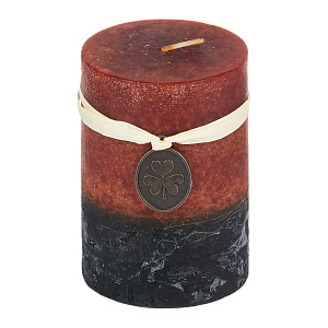 Свеча 7х10см классическая колонна градиент Мед 000000000001209201