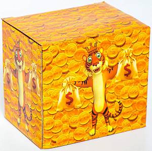 Кружка 350мл OLAFF ЗОЛОТОЙ ТИГР подарочная упаковка фарфор 000000000001209260