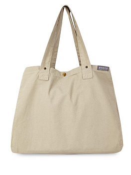 Сумка 38х44х22 DE'NASTIA Sea Salt Washed натуральный хлопок 000000000001225551