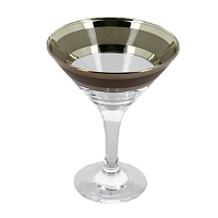 Набор бокалов для мартини 6шт узор "Ампир" стекло ERV79-410/S 000000000001204904