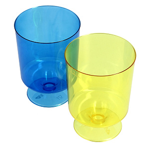 Набор одноразовых пластиковых бокалов, 200мл, пластик, 6 шт. 000000000001005854