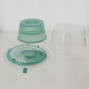 Емкость для сушки зелени/салата 22,5*22,5*16см пластик 45352 000000000001190552