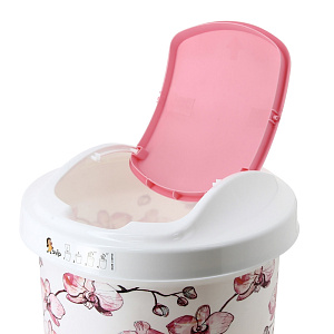 Контейнер для мусора Орхидеи Swip, 12л 000000000001154011