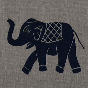 Комплект постельного белья 1,5-спальный ПОСУДА ЦЕНТР слоны 80%хлопок20%полиэстер 000000000001185310