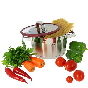 Кастрюля с крышкой Калипсо Matissa, 3.2л, нержавеющая сталь 000000000001116928