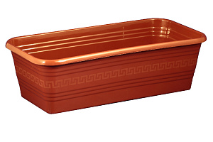 Ящик 390*195*120 ДЕКОР для цветов и рассады терракотовый C1105 пластик 000000000001194448