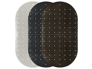 Коврик для ванны 38х69см ВИЛИНА Гарант на присосках жемчужный литой ПВХ 000000000001212800