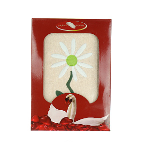 Набор полотенец Ромашка-М Grand Textil, 40x60 см, 60x110 см, 2 шт. 000000000001123558