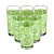Набор стаканов FB Plenitude Green Luminarc, 270мл, 6 шт. 000000000001008826