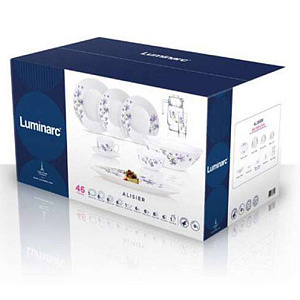 ALISIER Набор столовой посуды 46 предметов LUMINARC N8057 000000000001182539