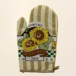 Набор кухонный варежка+прихватка 23х15,5см15,5х15,5см FORA бежевый 000000000001184666