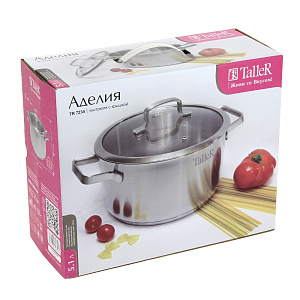 Кастрюля 5,1л TALLER TR-7234 000000000001175631