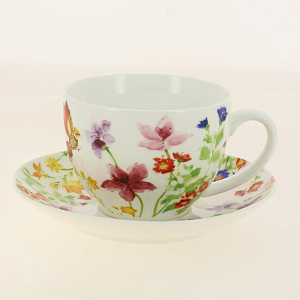 Набор чайный 12 предметов (чашка 300мл-6шт/блюдце-6шт) M25303 000000000001192125