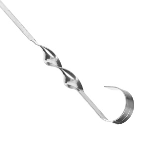 Угловой шампур Boyscout, 370х10х0.8 мм, нержавеющая сталь 000000000001141518